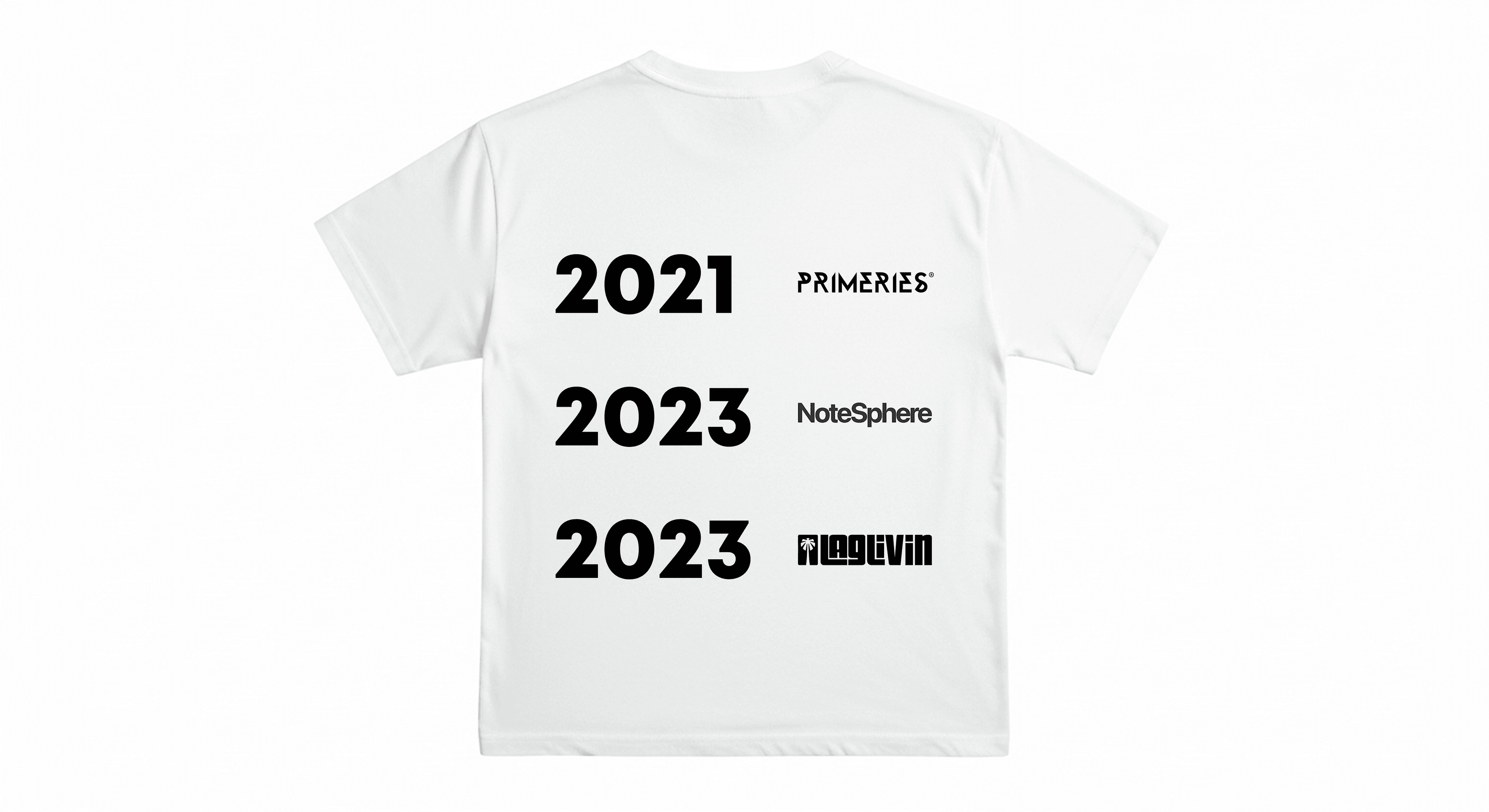 Collab Primeries x Notesphere x Laglivin Tee