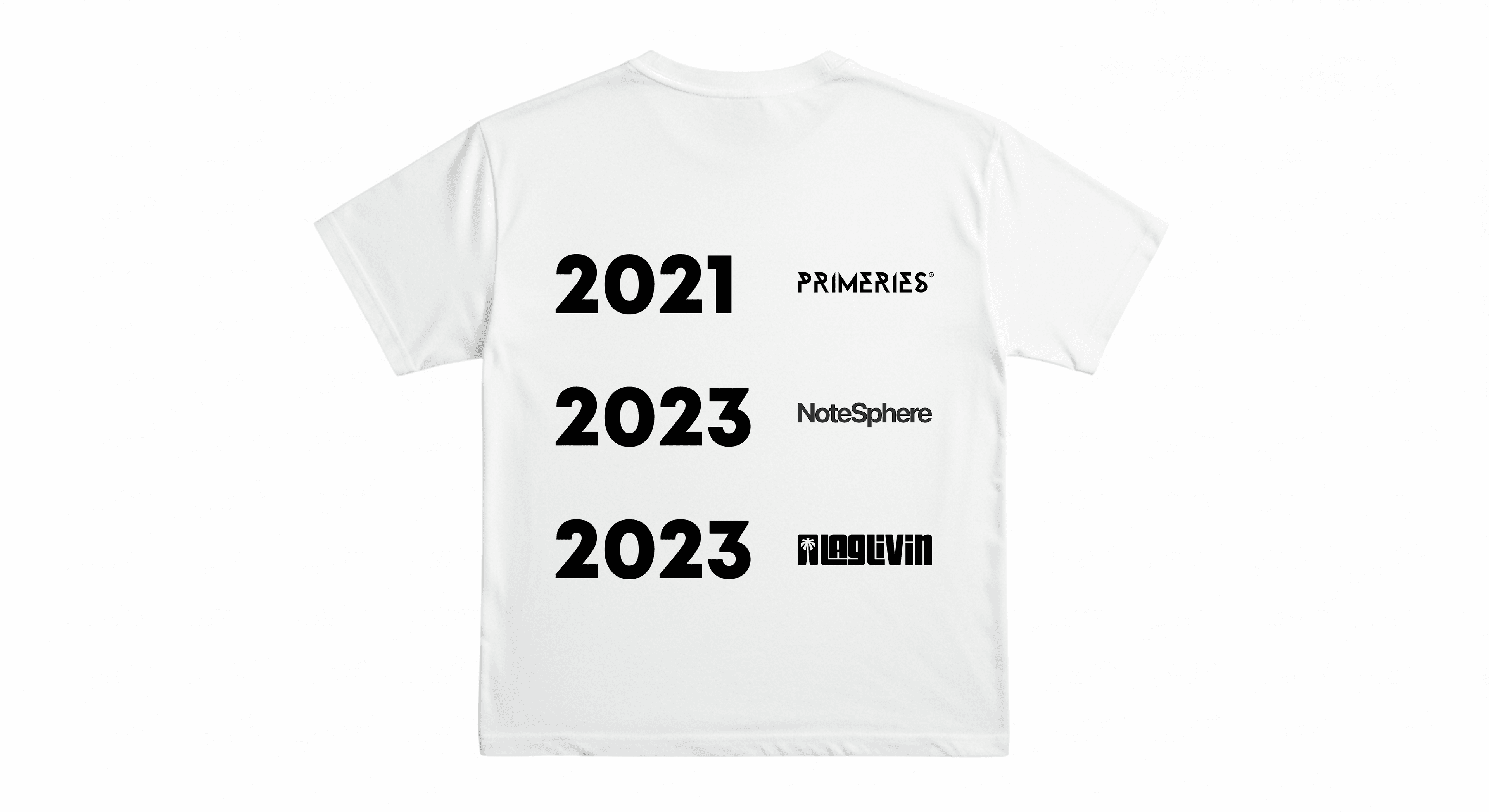 Collab Primeries x Notesphere x Laglivin Tee